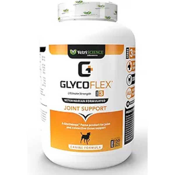 Glycoflex 3 Vetriscience Suplemento Articular Para Perros Con Sabor A Pollo