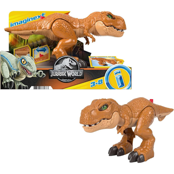 Fisher-price Imaginext Jurassic World Thrashin Action T Rex Para Niños