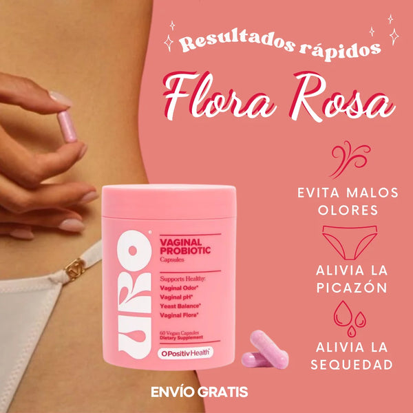 URO Probióticos Vaginales para Mujeres - Salud Íntima y Bienestar Natural