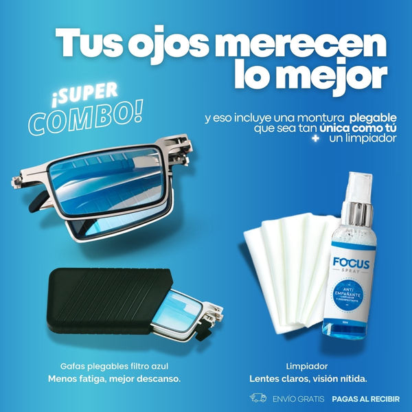 SUPER COMBO HD Vision Pro: Gafas de Lectura con Kit Exclusivo ®