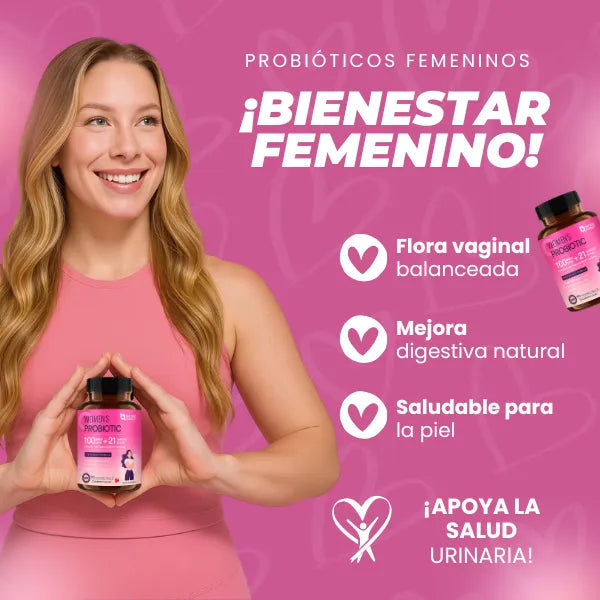 Probioticos Para Mujeres 100 Billones Cfu Salud Y Belleza Integral