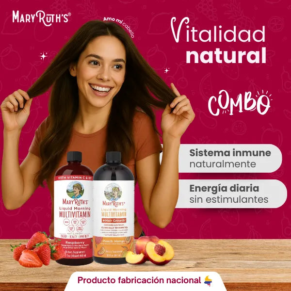 Combo Mary Ruths Rojonaranja Sabor Natural Antioxidante y Energizante Fabricación Nacional (AAA)