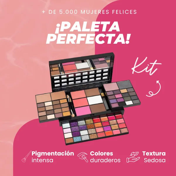 Kit De Maquillaje Profesional Todo En Uno Estuche De Lujo 90 Colores