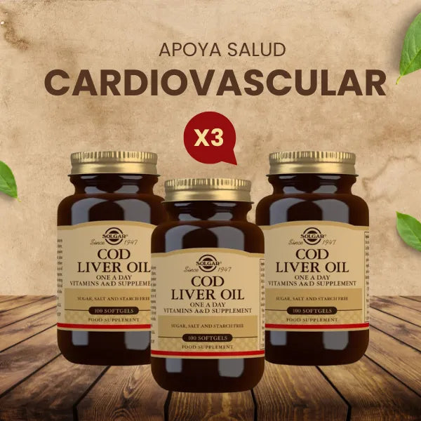 Aceite Hígado Bacalao 300 Cápsulas 1000 Mg