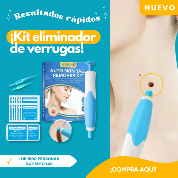 Kit Eliminador De Verrugas Eficaz Para Eliminar Etiquetas De Piel Suaviza Tu Piel