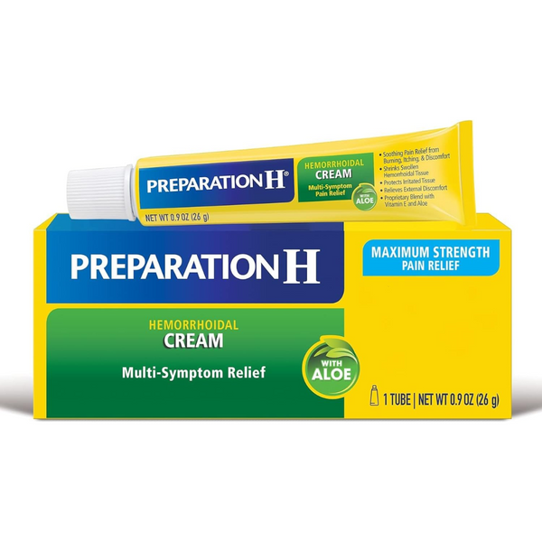 Crema Para Hemorroides Preparation H Alivio Relajante