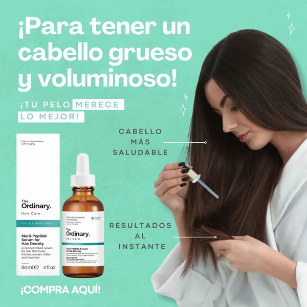 Multipeptide Serum Para El Cabello Tratamiento Para Crecimiento Y Densidad Capilar