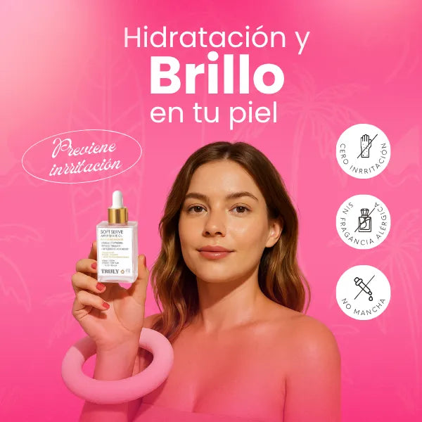 Aceite Suave Después del Afeitado -Soft Serve Truly FABRICACIÓN NACIONAL (AAA)