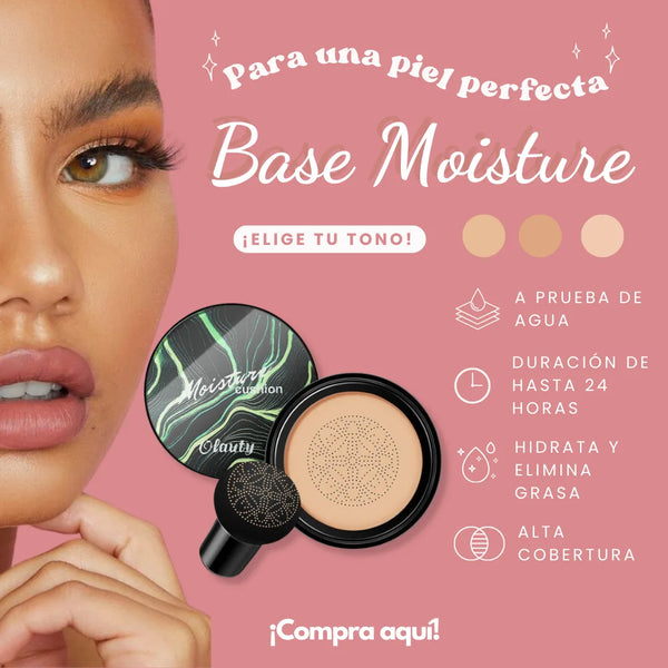 Base Moisture Cushion Original Hidratante Con SPF 40 Cobertura Media
