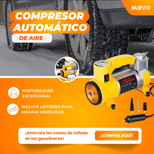 Compresor De Aire Automático Cyclone Air150 Portátil De 150 Psi Amarillo